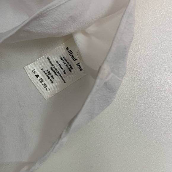 Wilfred Free Tie-front “Huang” Blouse | Aritzia - Picture 5 of 7